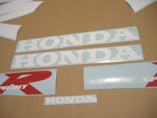 Honda NSR 125 1999 - Blau/Rote Version - Dekorset