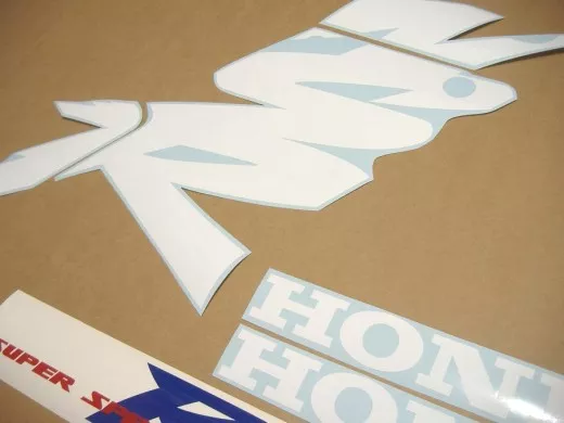 Honda NSR 125 2000 - Weiß/Rot/Blaue Version - Dekorset