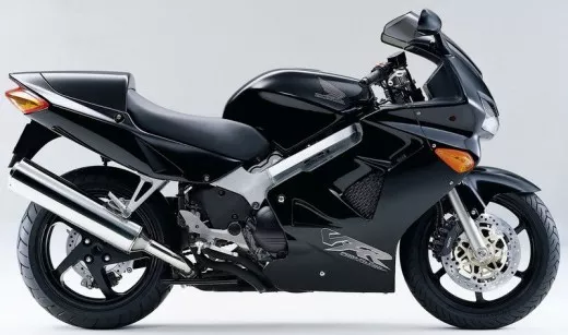 Honda VFR 800i 1999 - Schwarze EU Version - Dekorset