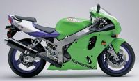 Kawasaki ZX-7R 1997 - Green Version - Decalset