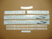 Suzuki Bandit 600S 2002 - Blaue Version - Dekorset