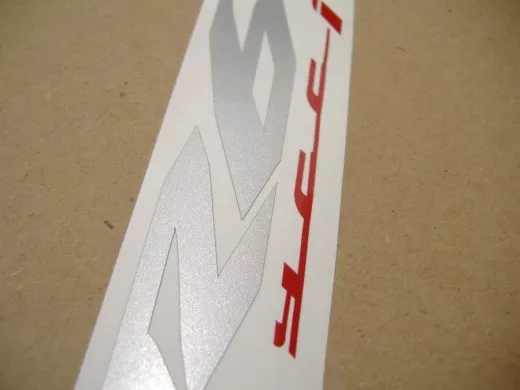 Yamaha YZF-R6 RJ15 2008 - Weiß/Rote Version - Dekorset