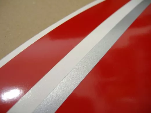 Yamaha YZF-R6 RJ15 2008 - Weiß/Rote Version - Dekorset