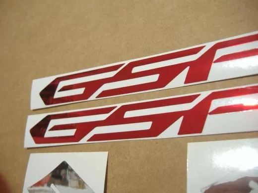 Suzuki GSR 750 2013 - Mattschwarze Version - Dekorset