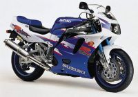 Suzuki GSX-R 750 1994 - Weiß/Blaue Version - Dekorset