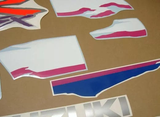 Suzuki GSX-R 750 1994 - Weiß/Blaue Version - Dekorset