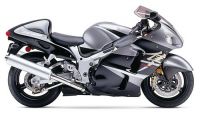 Suzuki Hayabusa 2005 - Titangrau/Schwarze Version - Dekorset