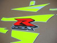 Suzuki GSX-R 600 2004-2005 - Neon-Gelb - Custom-Dekorset