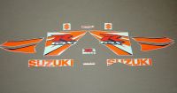 Suzuki GSX-R 1000 2009-2014 - Neon-Orange - Custom-Decalset