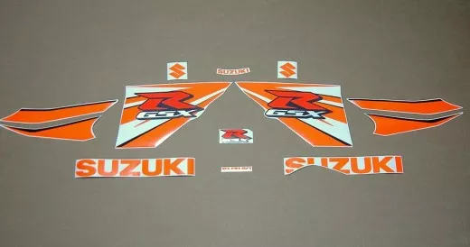 Suzuki GSX-R 1000 2009-2014 - Neon-Orange - Custom-Dekorset