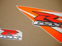 Suzuki GSX-R 1000 2009-2014 - Neon-Orange - Custom-Dekorset