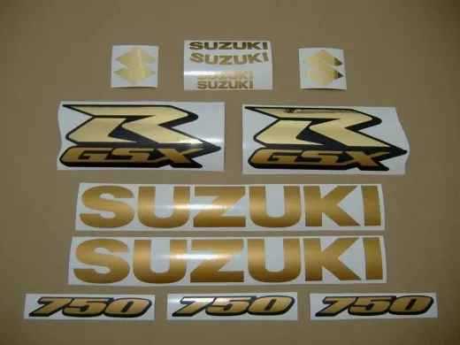 Suzuki GSX-R 750 Universal - Gold - Custom-Dekorset