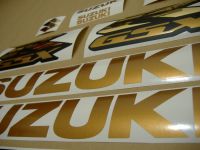 Suzuki GSX-R 750 Universal - Gold - Custom-Dekorset