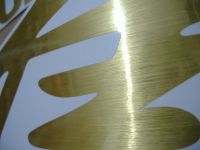 Suzuki Hayabusa 1999-2007 - Gold-Gebürstet - Custom-Dekorset