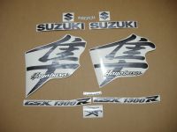 Suzuki Hayabusa 1999-2007 - Carbon - Custom-Decalset