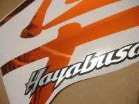 Suzuki Hayabusa 1999-2007 - Chrome-Orange - Custom-Dekorset