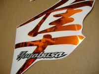 Suzuki Hayabusa 1999-2007 - Chrome-Orange - Custom-Dekorset