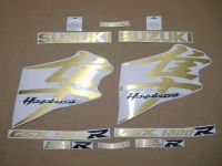 Suzuki Hayabusa 2008-2019 - Gebürstetes Gold - Custom-Dekorset