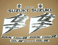 Suzuki Hayabusa 2008-2019 - Camouflage - Custom-Decalset