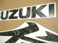 Suzuki Hayabusa 2008-2019 - Camouflage - Custom-Dekorset