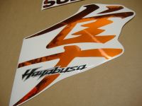 Suzuki Hayabusa 2008-2019 - Chrome-Orange - Custom-Dekorset