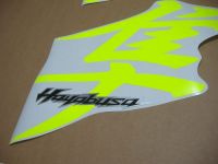 Suzuki Hayabusa 2008-2019 - Fluoreszierend-Gelb - Custom-Dekorset