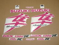 Suzuki Hayabusa 2008-2019 - Pink - Custom-Dekorset