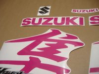 Suzuki Hayabusa 2008-2019 - Pink - Custom-Dekorset