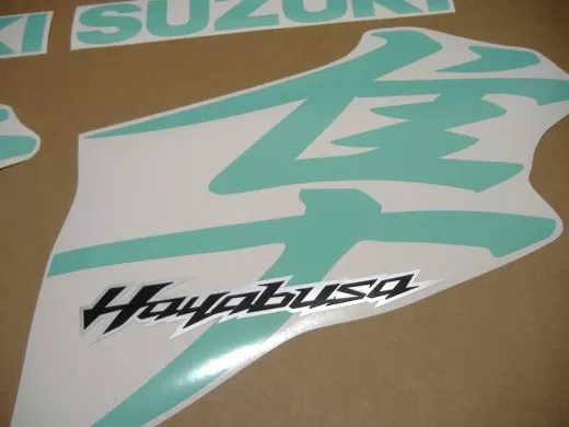 Suzuki Hayabusa 2008-2019 - Türkis - Custom-Dekorset