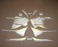 Suzuki Hayabusa GSX-1300R 2010-2011 - Gold - Custom-Decalset