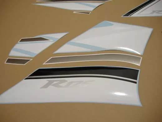 Yamaha YZF-R125 2009 - Blaue EU Version - Dekorset