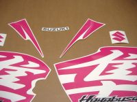 Suzuki Hayabusa GSX-1300R 2010-2011 - Pink - Custom-Dekorset