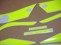 Honda CBR 1000RR 2008-2011 - Neon-Gelb - Custom-Dekorset