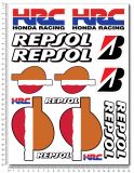 HONDA Repsol HRC Stickerset 24x32cm