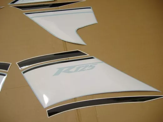 Yamaha YZF-R125 2009 - Rot/Schwarze Version - Dekorset