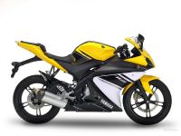 Yamaha YZF-R125 2009 - Gelbe Version - Dekorset