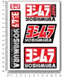 YOSHIMURA Stickerset 12x16cm
