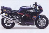 Suzuki GSX-R 750 1994 - Black/Purple Version - Decalset