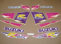 Suzuki GSX-R 750 1994 - Schwarz/Violett Version - Dekorset