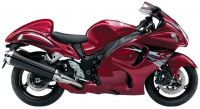 Suzuki Hayabusa 2012 - Burgundy Version - Decalset