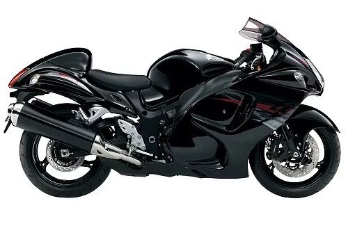 Suzuki Hayabusa 2012 - Schwarze Version - Dekorset