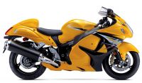 Suzuki Hayabusa 2013 - Gelbe Version - Dekorset