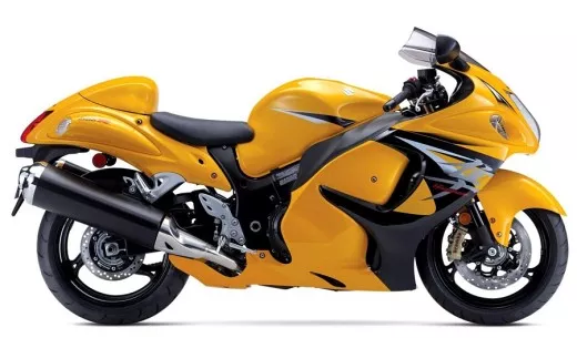 Suzuki Hayabusa 2013 - Gelbe Version - Dekorset