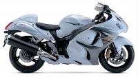 Suzuki Hayabusa 2013 - Weiße Version - Dekorset