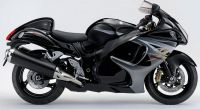 Suzuki Hayabusa 2013 - Schwarze Version - Dekorset