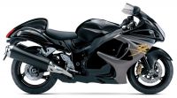 Suzuki Hayabusa 2014 - Schwarze Version - Dekorset