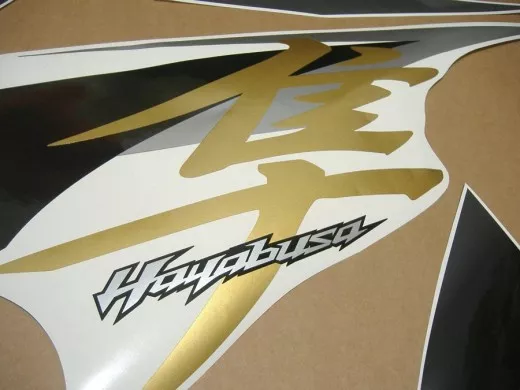 Suzuki Hayabusa 2014 - Schwarze Version - Dekorset