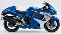 Suzuki Hayabusa 2014 - Blue Version - Decalset