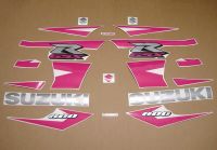 Suzuki GSX-R 600 2004-2005 - Pink - Custom-Dekorset