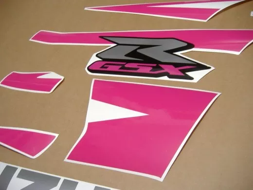 Suzuki GSX-R 600 2004-2005 - Pink - Custom-Dekorset